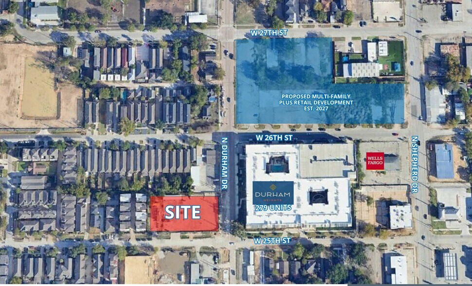 More Photos Of 815 W 25th St, Houston Land For Lease