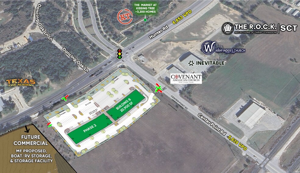 More Photos Of 3601 Hunter Rd, San Marcos General Retail For Lease