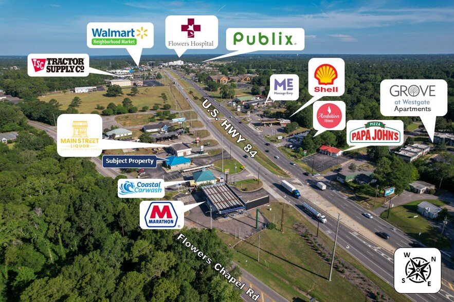 More Photos Of 3331 W Main St, Dothan Freestanding For Sale