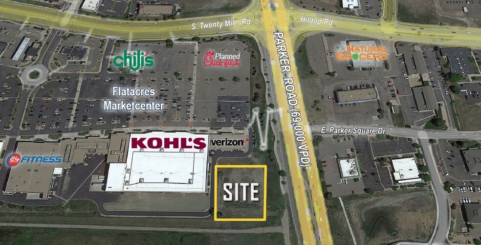 More Photos Of SWC Twenty Mile Rd & Parker Rd, Parker Land For Sale