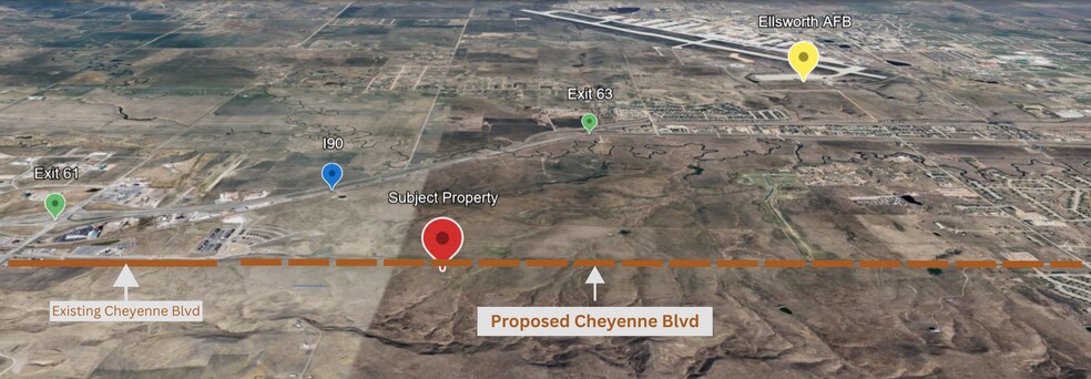 More Photos Of TBD Cheyenne Blvd, Box Elder Land For Sale