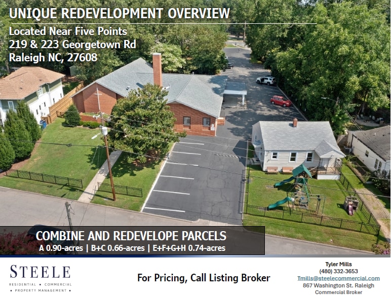 Primary Photo Of 219 Georgetown Rd, Raleigh Religious Facility For Sale