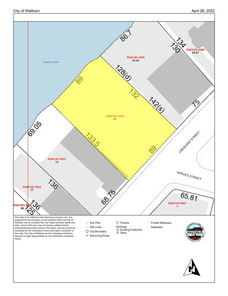 More Photos Of 67 Crescent, Waltham Land For Sale