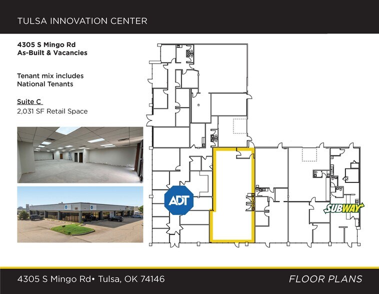 More Photos Of 4305 S Mingo Rd, Tulsa Unknown For Lease