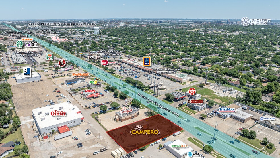 More Photos Of 2705 N Belt Line Rd, Irving Freestanding For Sale