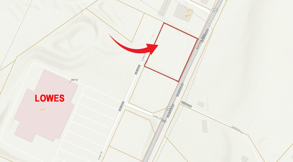 Primary Photo Of 1 Lowes Drive, Oakland Land For Sale