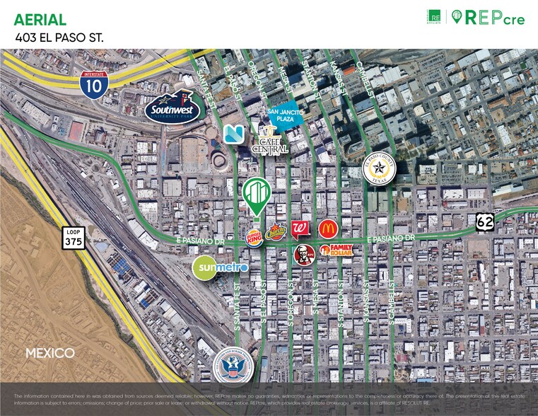 More Photos Of 321-403 S El Paso St, El Paso Storefront For Lease