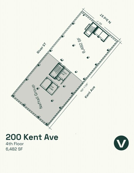 More Photos Of 200 Kent Ave, Brooklyn Office For Lease