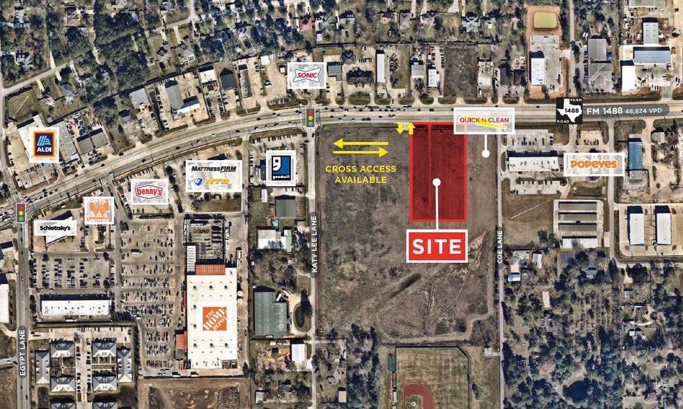 Primary Photo Of FM 1488 & Katy Lee Ln, Magnolia Land For Sale