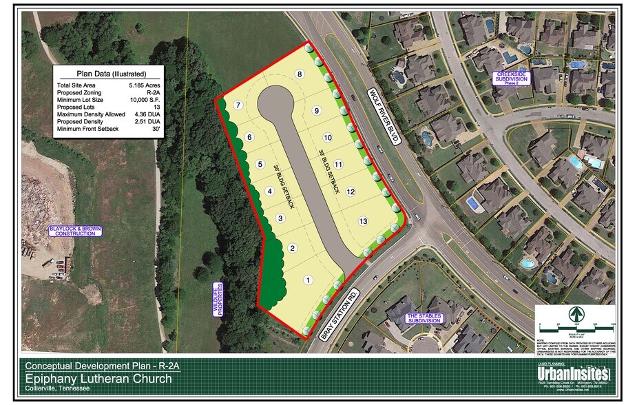 More Photos Of Wolf River @ Bray Station, Memphis Land For Sale