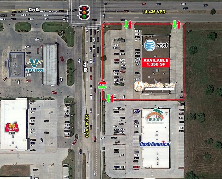 More Photos Of 3950 N Fry Rd, Katy Freestanding For Lease