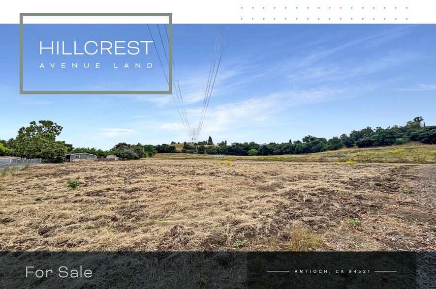Primary Photo Of Hillcrest Ave, Antioch Land For Sale