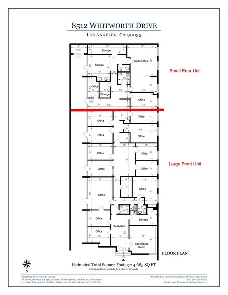 More Photos Of 8512 Whitworth Dr, Los Angeles Loft Creative Space For Lease