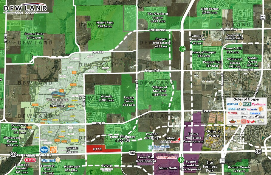 More Photos Of US 380 @ Legacy, Prosper Land For Sale