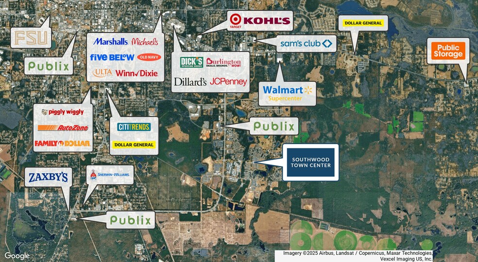 More Photos Of 3197 Merchants Row Blvd, Tallahassee Department Store For Sale