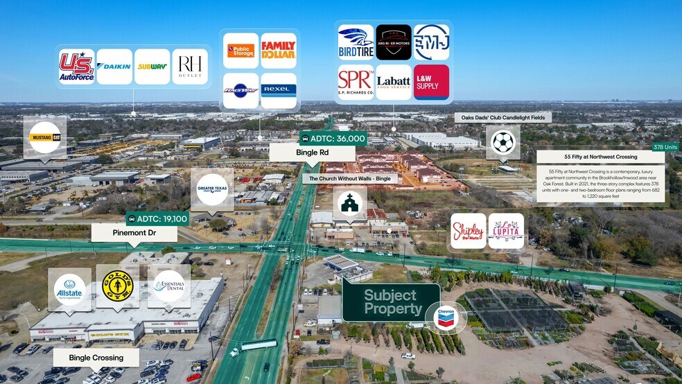 More Photos Of 6625 Pinemont Dr, Houston General Retail For Sale