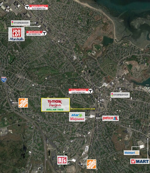 More Photos Of 100 Granite St, Quincy General Retail For Lease