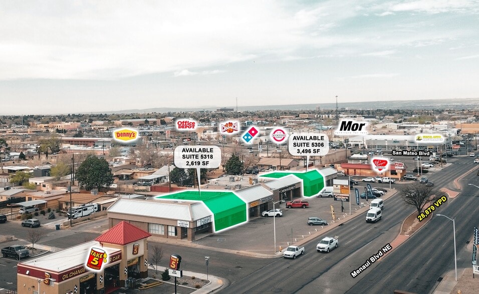 More Photos Of 5300-5320 Menaul Blvd NE, Albuquerque Storefront Retail Office For Lease