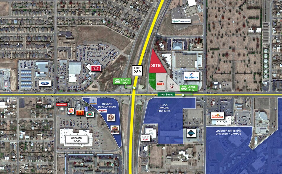 More Photos Of NEC 19th Street & W Loop 289, Lubbock Land For Sale