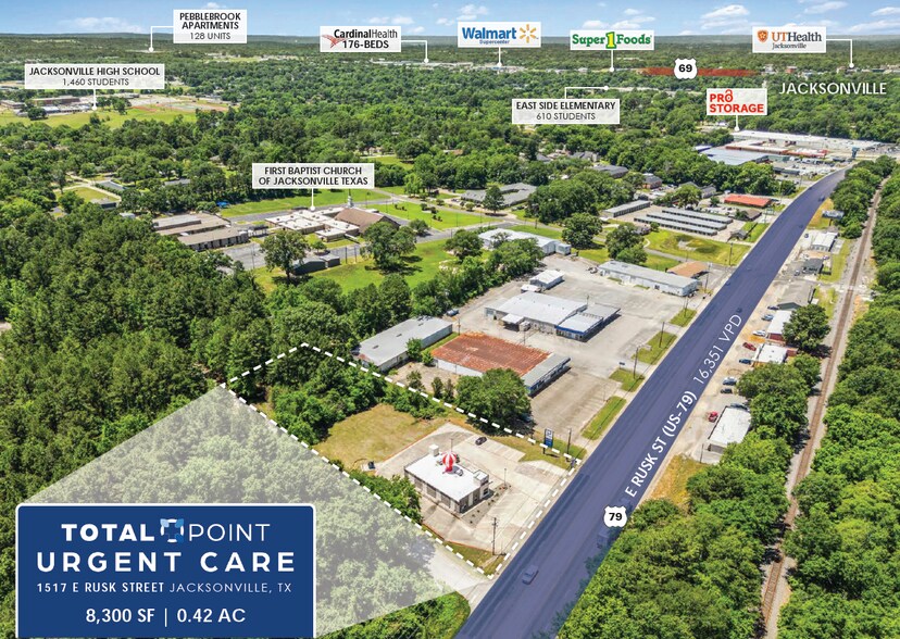 More Photos Of 1517 E Rusk St, Jacksonville Healthcare For Sale