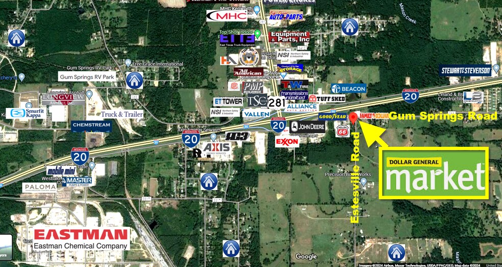 More Photos Of 3016 Estesville rd, Longview General Retail For Sale