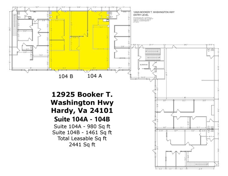More Photos Of 12925 Booker T Washington Hwy, Hardy Storefront Retail Office For Lease