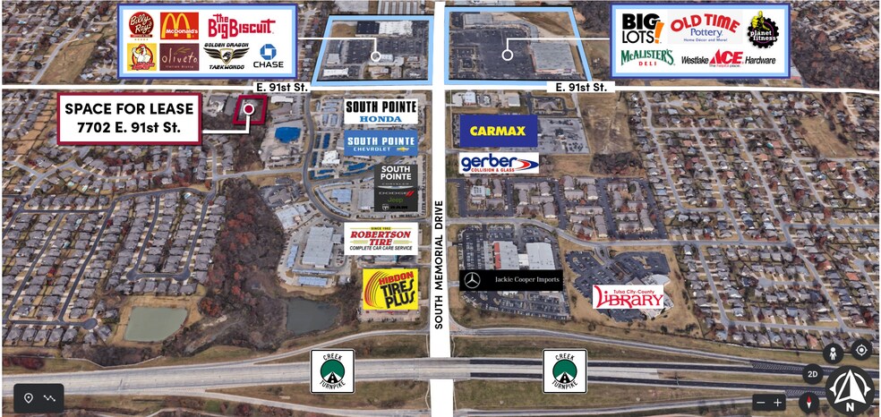 More Photos Of 7702 E 91st St, Tulsa Medical For Lease