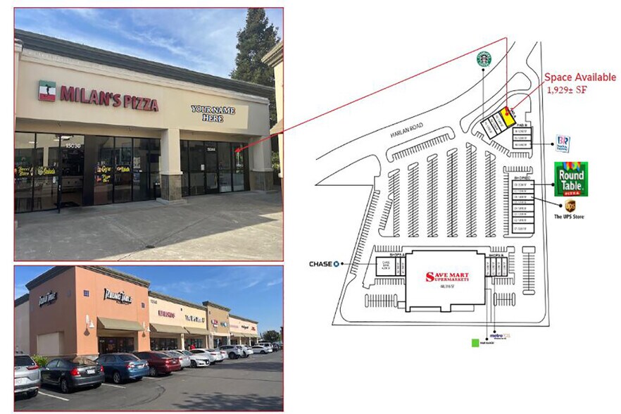 More Photos Of 15312-15318 S Harlan Rd, Lathrop Freestanding For Lease