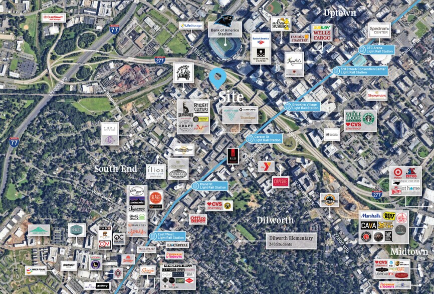 More Photos Of 201 W Morehead St, Charlotte Office For Lease