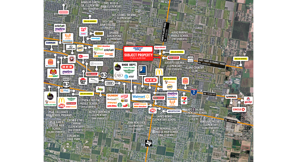 More Photos Of Farm to Market 495 & Alamo Road, Alamo Convenience Store For Sale