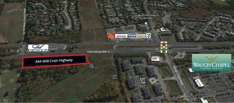 Primary Photo Of 844-848 Crain Hwy S, Gambrills Land For Lease