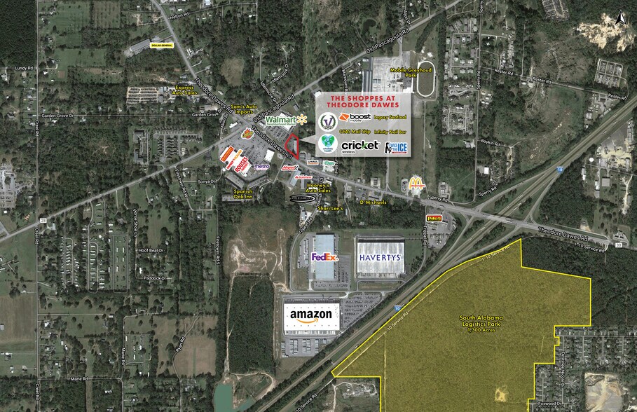 More Photos Of 7272 Theodore Dawes Rd, Theodore Storefront Retail Office For Lease