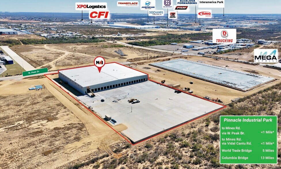 More Photos Of 18502 Peak Dr, Laredo Warehouse For Lease