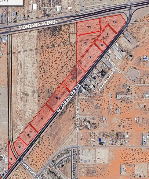 More Photos Of 3800 N Zaragoza Rd, El Paso Land For Sale