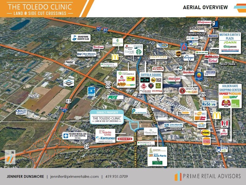 More Photos Of Ford St @ Anthony Wayne, Maumee Land For Sale