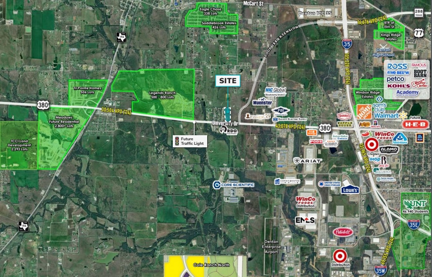 More Photos Of 8106 W University Dr, Denton Land For Sale