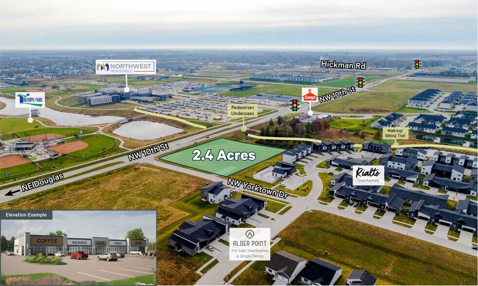 More Photos Of N 10th St & NW Yorktown dr, Waukee General Retail For Sale