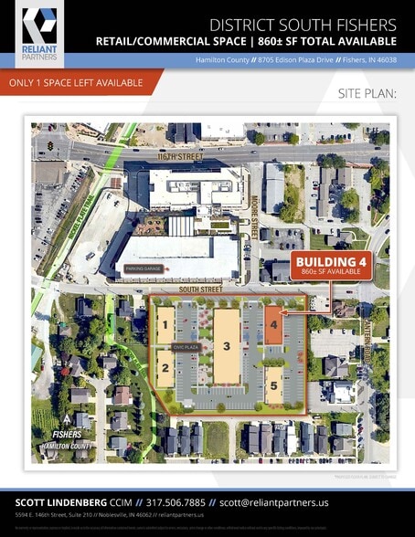 More Photos Of 8723 South St, Fishers General Retail For Lease