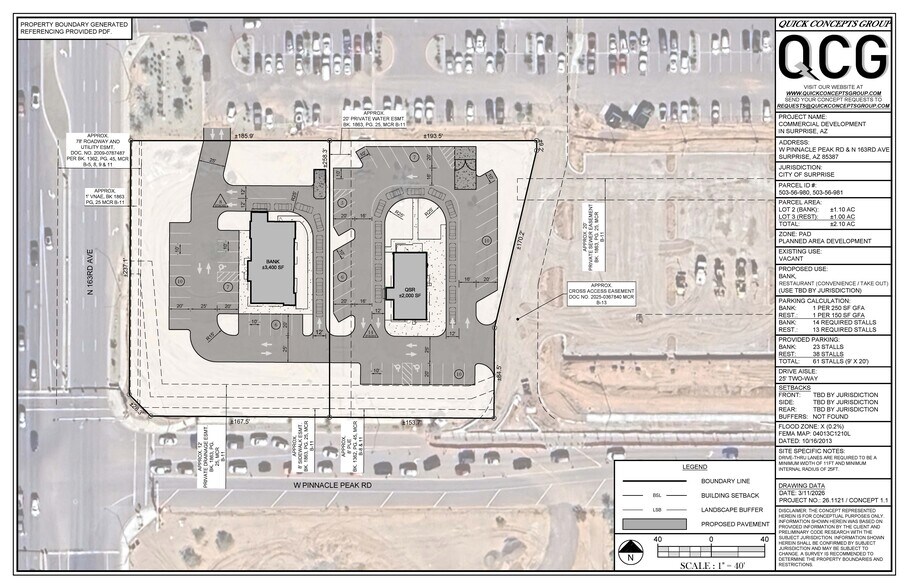 More Photos Of E/NEC 163rd Ave & Pinnacle Peak Rd ave, Surprise Land For Sale