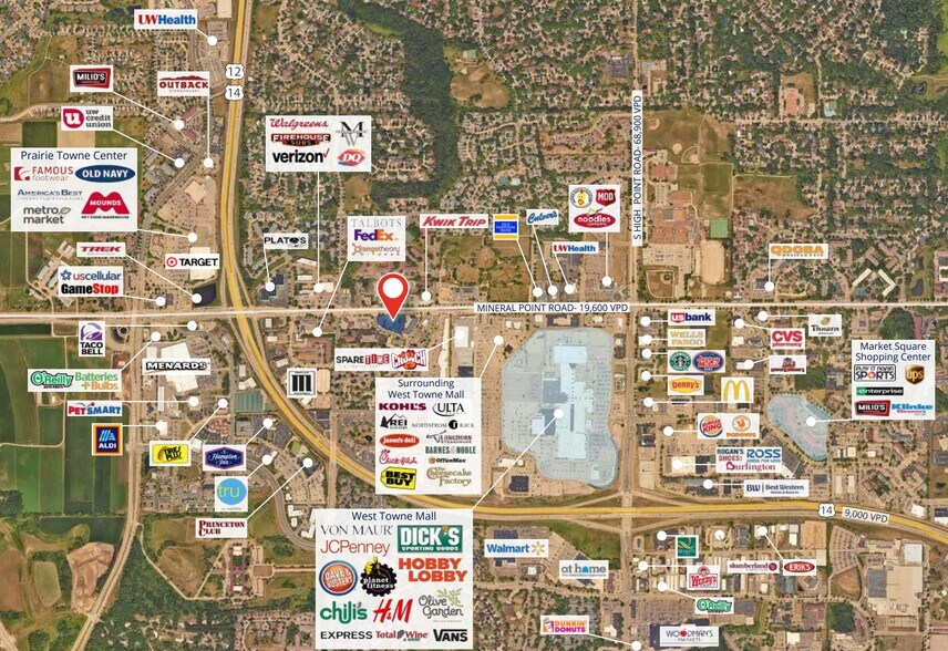 More Photos Of 7617 Mineral Point Rd, Madison Office For Lease