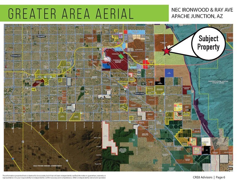 More Photos Of NEC Ironwood & Ray Rd, Apache Junction Land For Lease