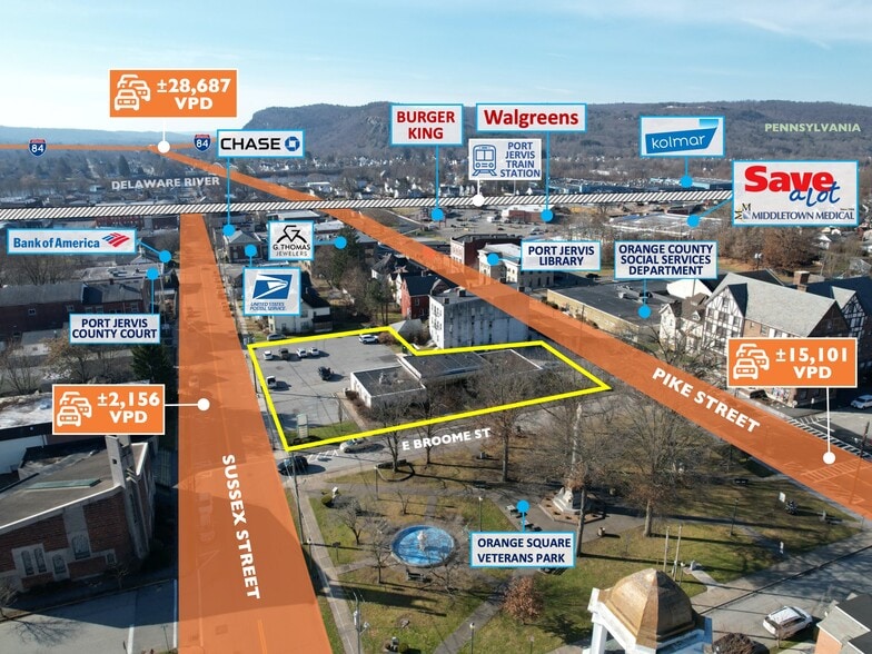 More Photos Of 5 S Broome St, Port Jervis Bank For Sale