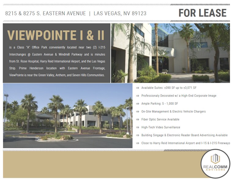 More Photos Of 8215 S Eastern Ave, Las Vegas Unknown For Lease