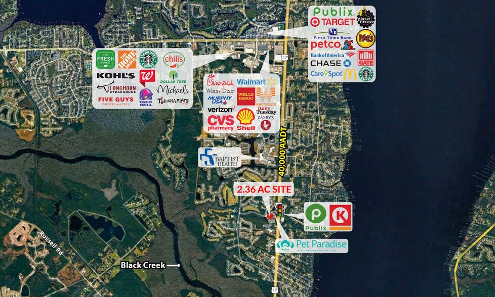More Photos Of Fleming Plantation Blvd @ @ SEC Southern Links Dr, Orange Park Land For Sale