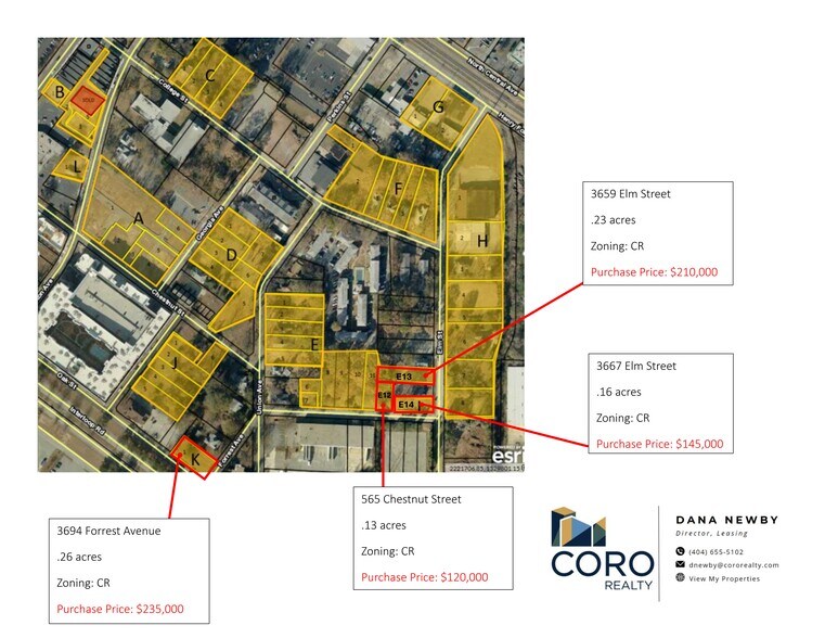 More Photos Of 565 Chestnut St, Atlanta Land For Sale