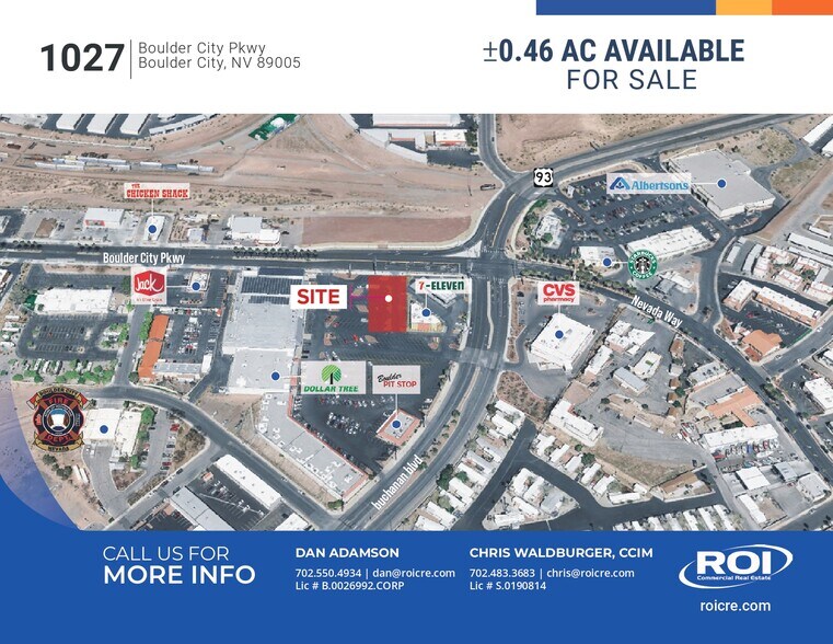 Primary Photo Of 1027 Boulder City Pkwy, Boulder City Land For Sale