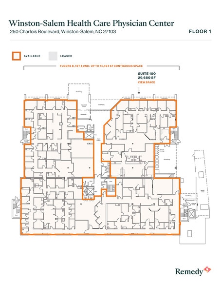More Photos Of 240-250 Charlois Blvd, Winston-Salem Medical For Lease
