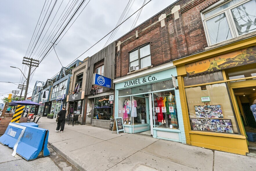 More Photos Of 863 Queen St W, Toronto Storefront Retail Office For Sale