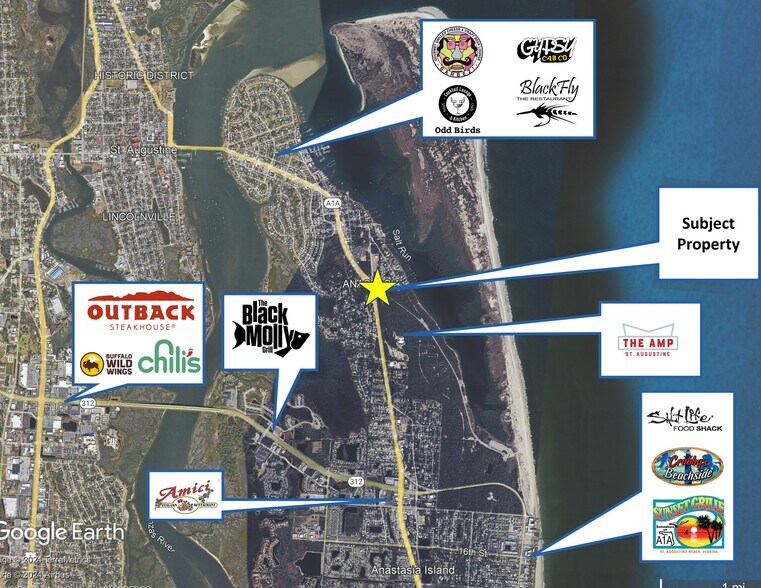 More Photos Of 1035 Anastasia Blvd, Saint Augustine Restaurant For Sale
