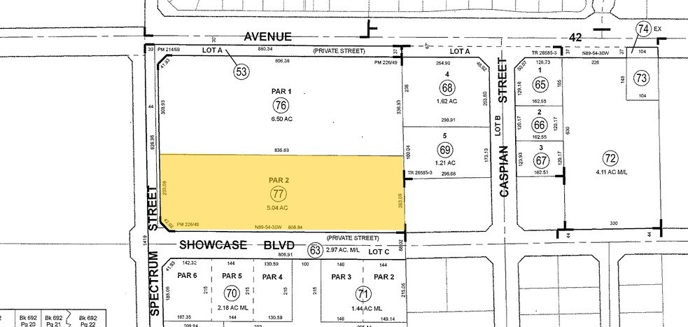 More Photos Of NEC Of Showcase Parkway & Spectrum St, Indio Land For Sale